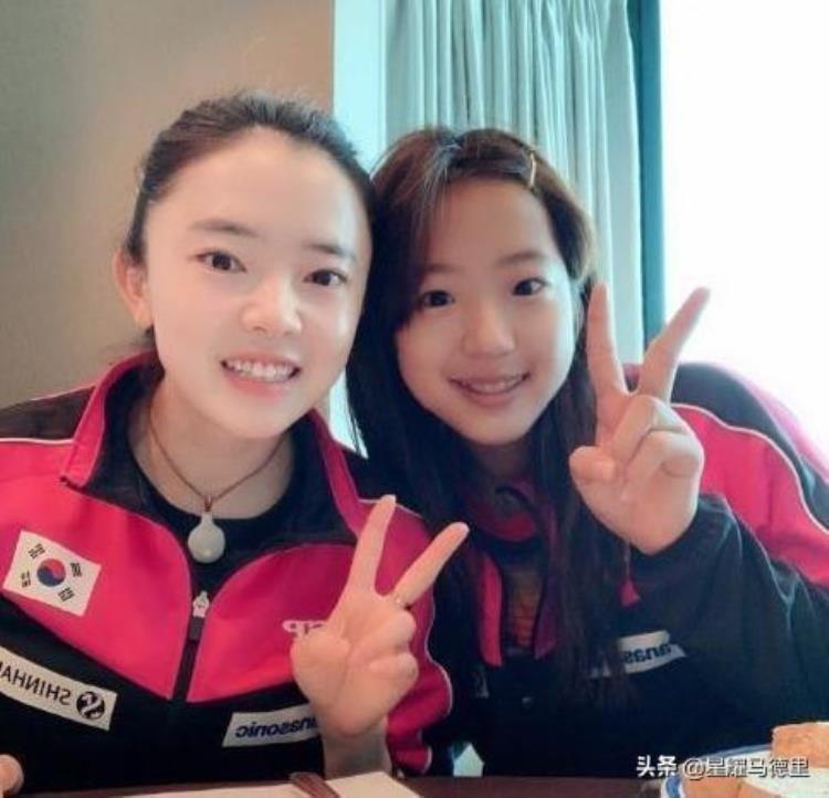 华裔乒乓运动员「华裔乒球女将上热搜入籍韩国后容貌变美本人回应双眼皮4300」
