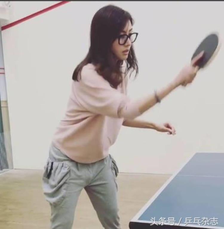 刘晓庆李嘉欣徐静蕾都钟情乒乓球有何魅力让一众女神竟折腰