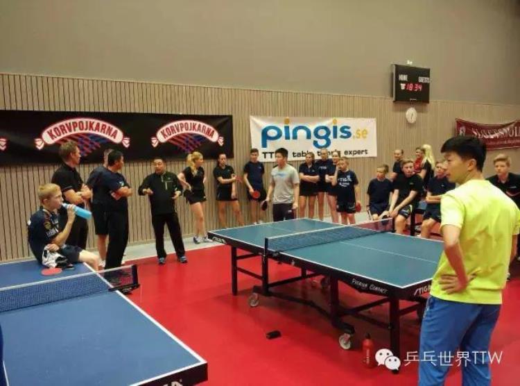 走进瑞典俱乐部刘国梁佩尔森探讨青少年乒乓球发展乒乓世界