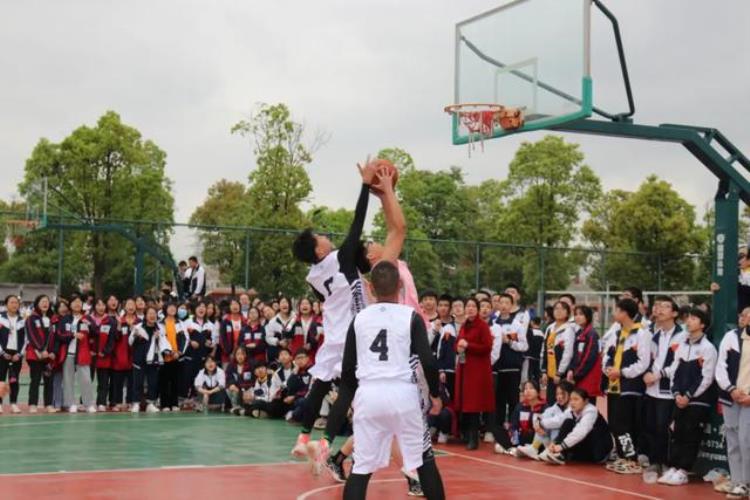 衡阳衡阳市祁东附中初中部举行三对三篮球比赛