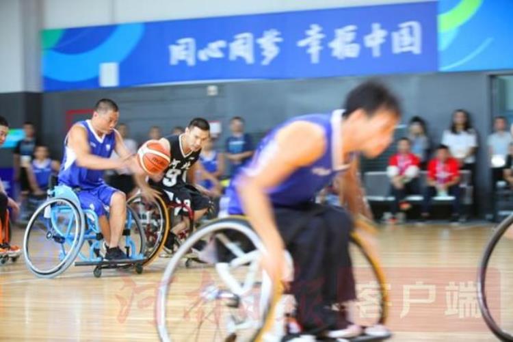 第十届残疾人运动会河南残疾人轮椅篮球男子组比赛获首场胜利