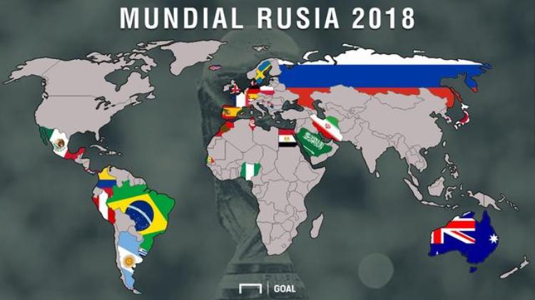 2018年俄罗斯世界杯亚洲球队「全部出炉2018俄罗斯世界杯32强一览亚洲5队」