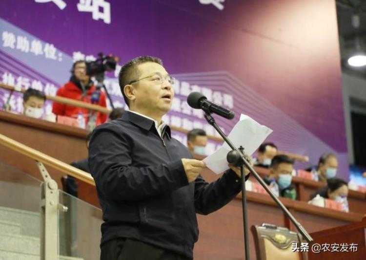 全民全运同心同行2022年李宁红双喜杯中国乒乓球协会会员联赛吉林农安站盛大开幕