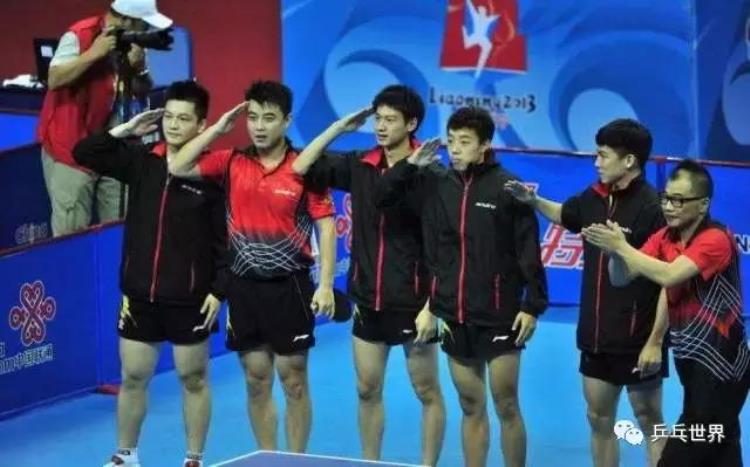 全运乒乓史12届比赛解放军6次拿到男团冠军