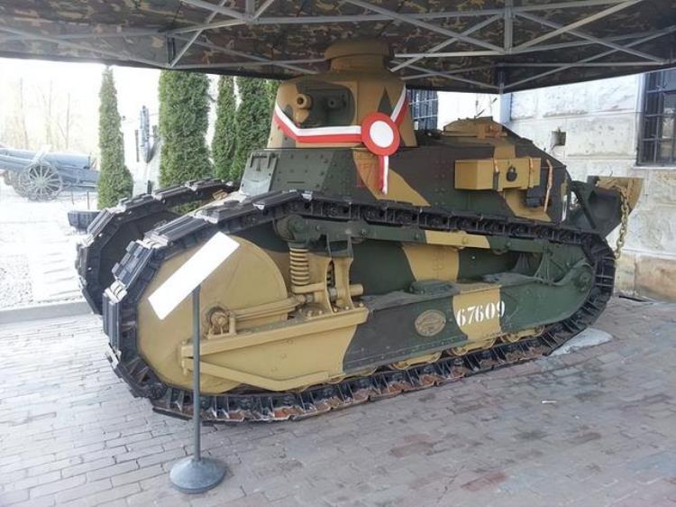 坦克祖师爷法国雷诺FT17轻型坦克曾参加两次世界大战