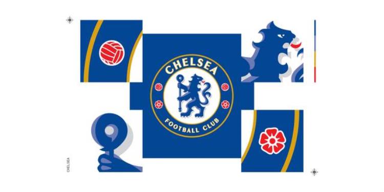 切尔西队徽演变史「切尔西队徽简史进击的蓝狮永远不会忘记我们的历史」