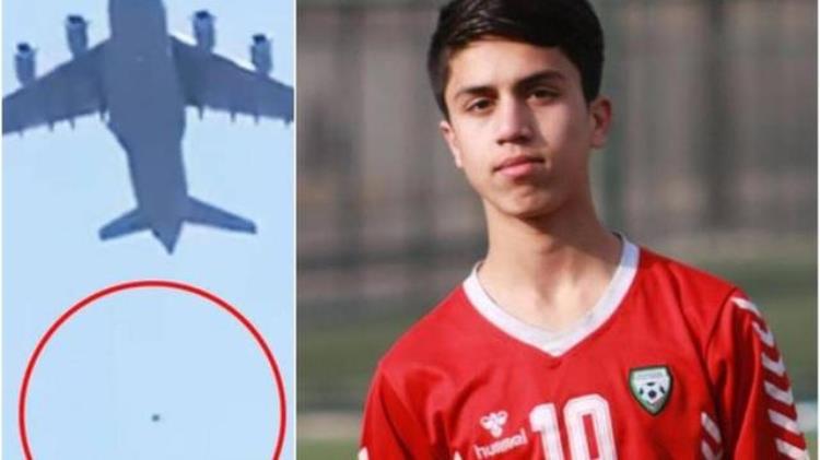 阿富汗国足球员坠亡「阿富汗男足国青队核心扒军机坠落身亡身披10号最爱球队国际米兰」