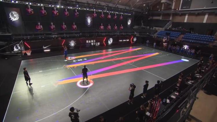 全球首座智能LED互动式篮球场到底有多科幻