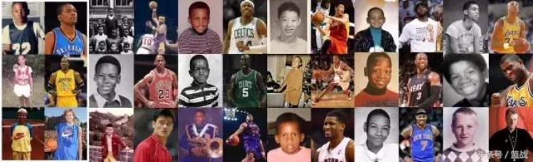 nba球星幼年照片「儿童节萌酷高冷Boy且看NBA球星们的童年旧照」