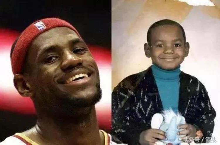 nba球星幼年照片「儿童节萌酷高冷Boy且看NBA球星们的童年旧照」