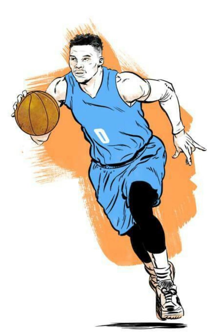 nba球星壁纸超清漫画「高清版加漫画版的NBA球星壁纸走一波喽」