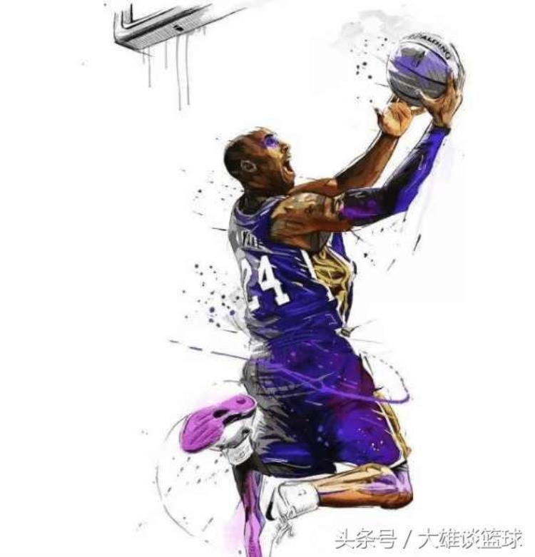 nba球星手绘画「粉丝福利最值得珍藏的NBA巨星手绘图」