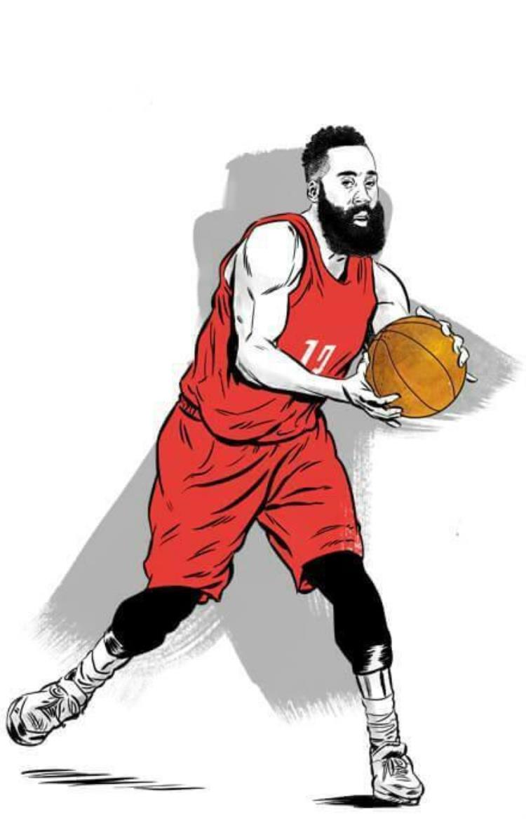 nba球星壁纸超清漫画「高清版加漫画版的NBA球星壁纸走一波喽」