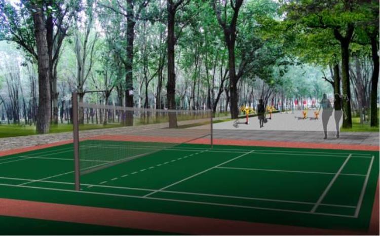 公园有球场吗「公园广场送惊喜建足球场,羽毛球场,篮球场,健身场地都是你身边的」