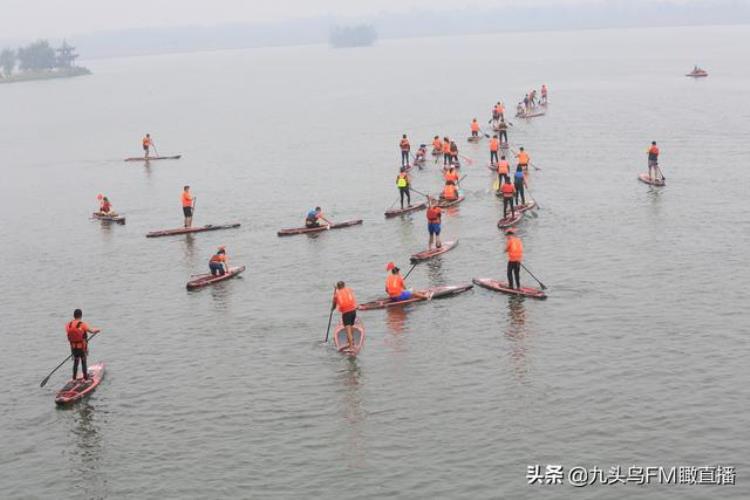 2020年湖北首届桨板锦标赛今日在汉川天屿湖开幕   快来打卡国庆体育嘉年华