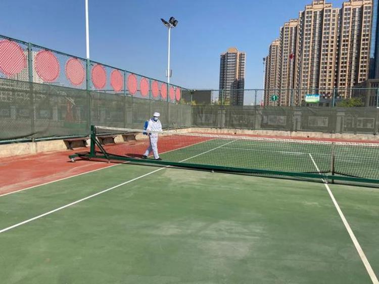 榆林市全民健身活动中心室外篮球场网球场恢复开放