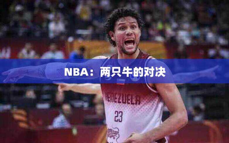 NBA：两只牛的对决